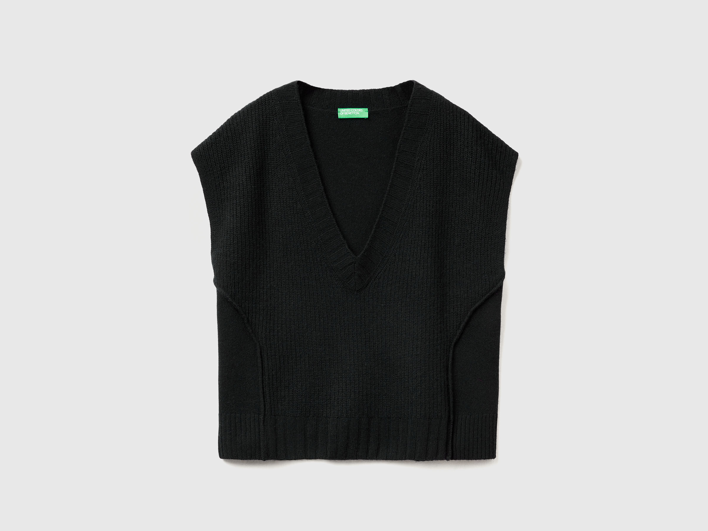S/L V NECK SWEATER Women image number 5